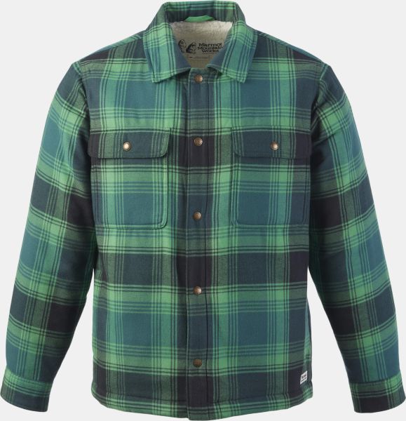 Marmot Ridgefield Sherpa Flannel Shirt Jacket