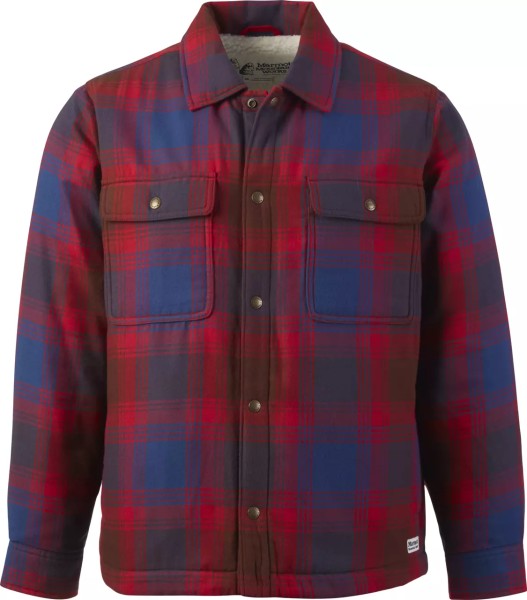 Marmot Ridgefield Sherpa Flannel Shirt Jacket